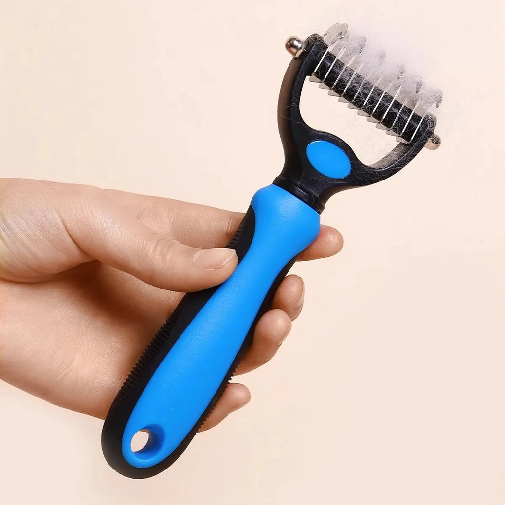 Knot Comb — Dual Side Hair Removal + Mat Detangler