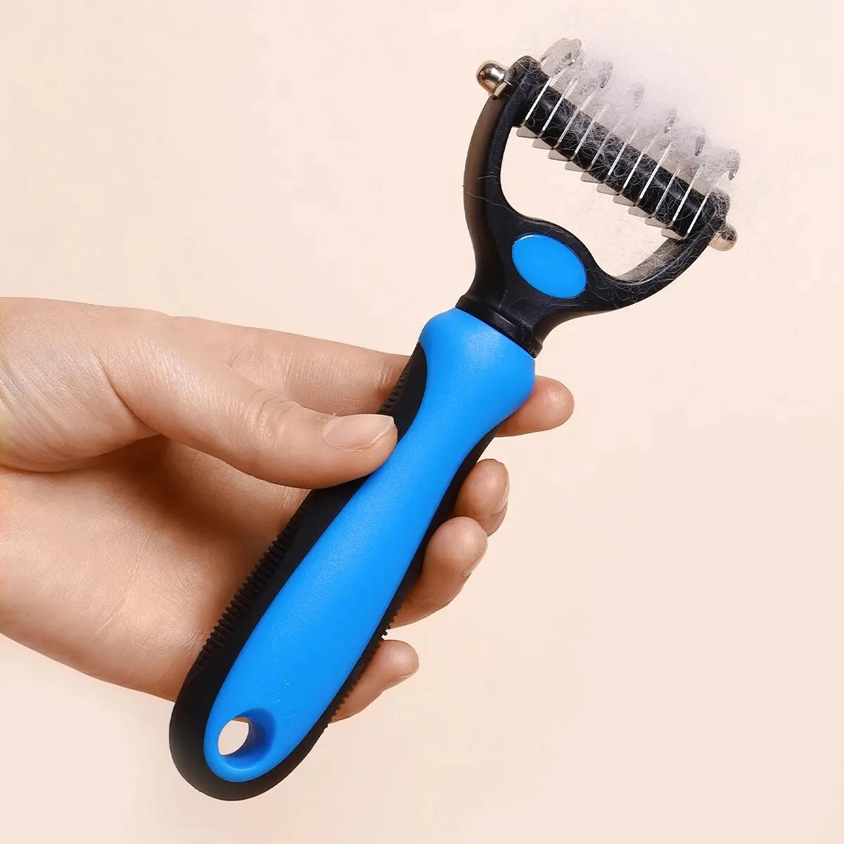 Knot Comb — Dual Side Hair Removal + Mat Detangler