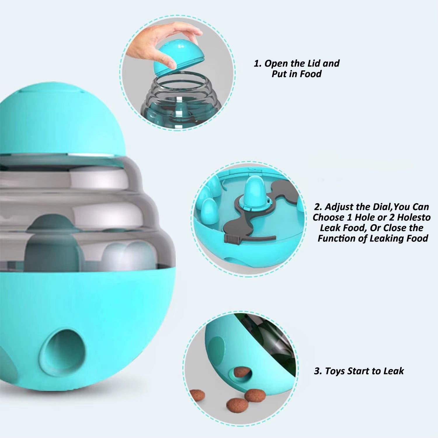 Brain Game Feeder — IQ Puzzle Bowl for High-Drive Dogs